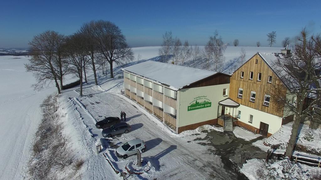 Landgasthof Dittersdorfer Hoehe Amtsberg ภายนอก รูปภาพ